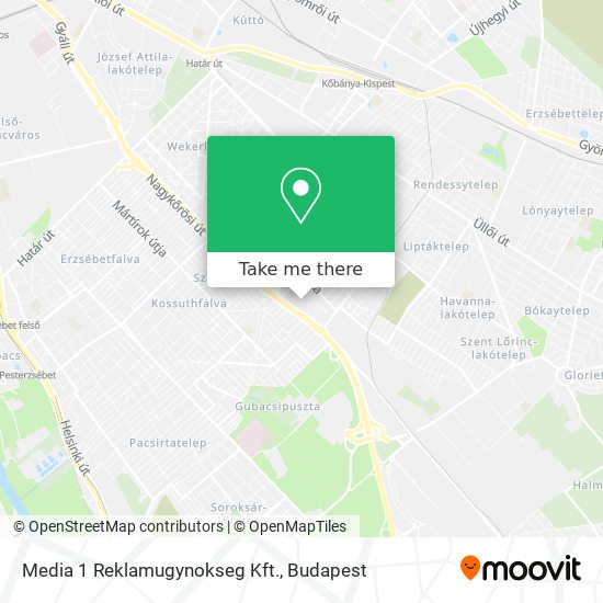 Media 1 Reklamugynokseg Kft. map