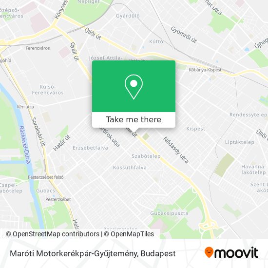 Maróti Motorkerékpár-Gyűjtemény map