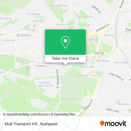 Mull-Transport Kft. map