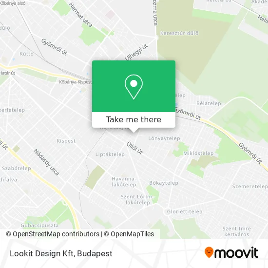 Lookit Design Kft map