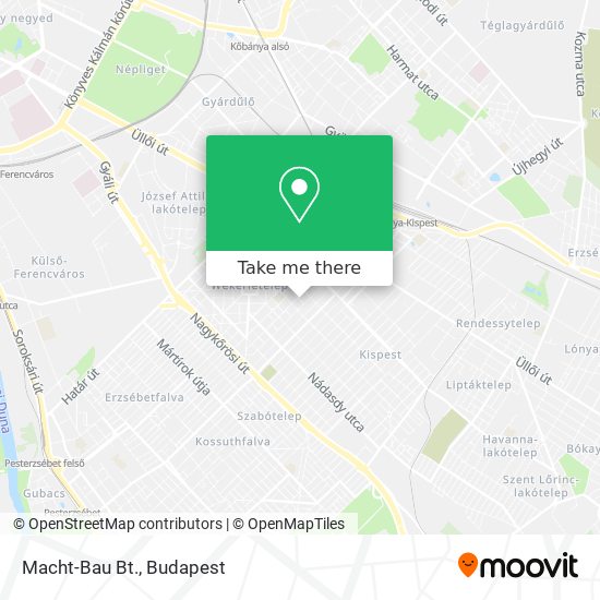 Macht-Bau Bt. map