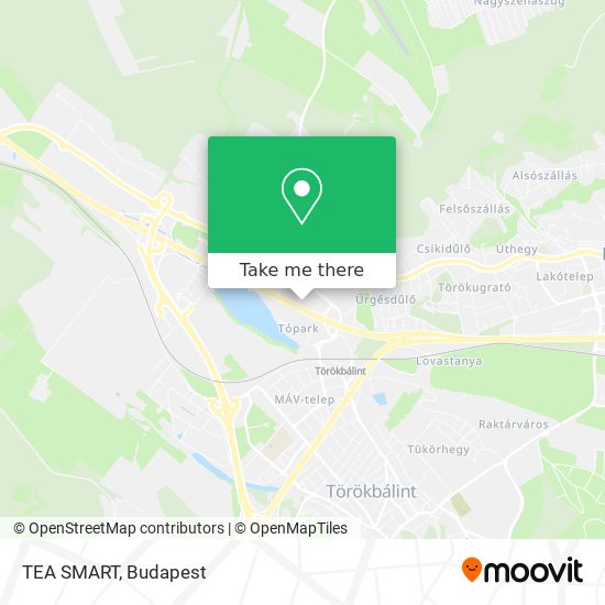 TEA SMART map