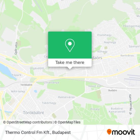 Thermo Control Fm Kft. map