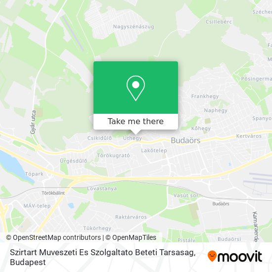 Szirtart Muveszeti Es Szolgaltato Beteti Tarsasag map