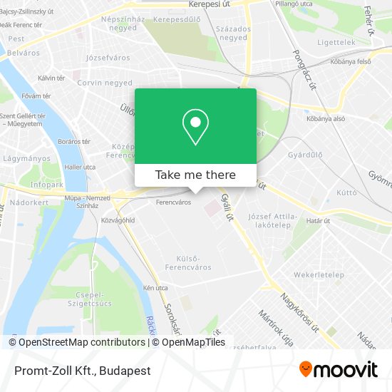 Promt-Zoll Kft. map