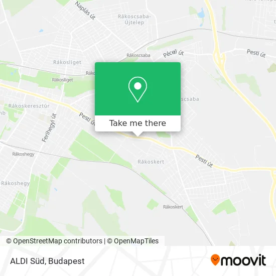 ALDI Süd map