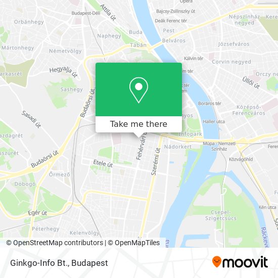 Ginkgo-Info Bt. map