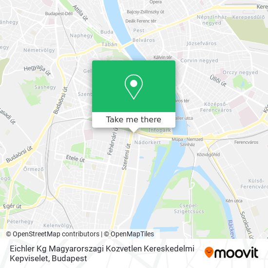 Eichler Kg Magyarorszagi Kozvetlen Kereskedelmi Kepviselet map