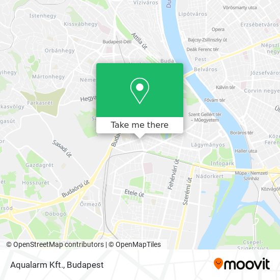 Aqualarm Kft. map