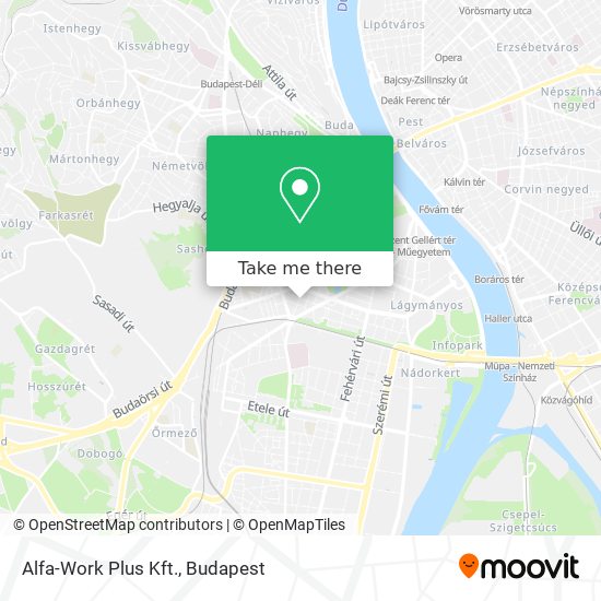 Alfa-Work Plus Kft. map