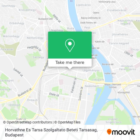 Horvathne Es Tarsa Szolgaltato Beteti Tarsasag map