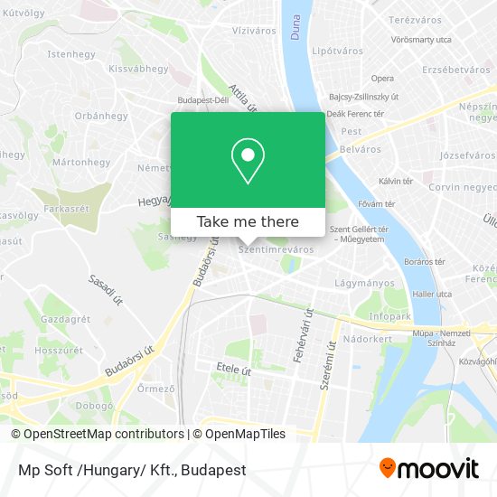 Mp Soft /Hungary/ Kft. map