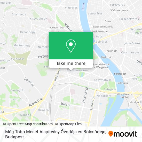 Még Több Mesét Alapítvány Óvodája és Bölcsődéje map