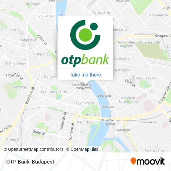 OTP Bank map