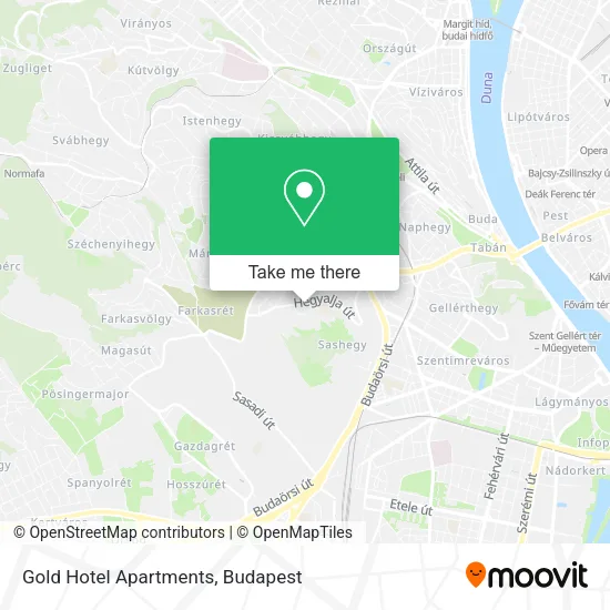 Gold Hotel Apartments map
