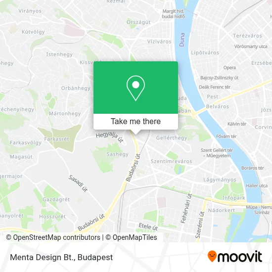 Menta Design Bt. map