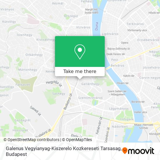 Galenus Vegyianyag-Kiszerelo Kozkereseti Tarsasag map