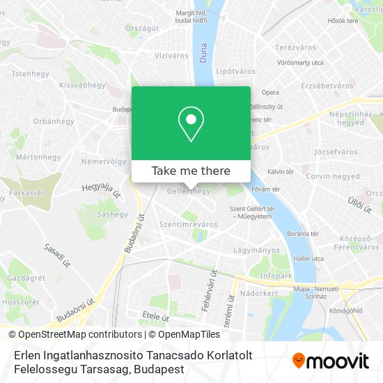 Erlen Ingatlanhasznosito Tanacsado Korlatolt Felelossegu Tarsasag map