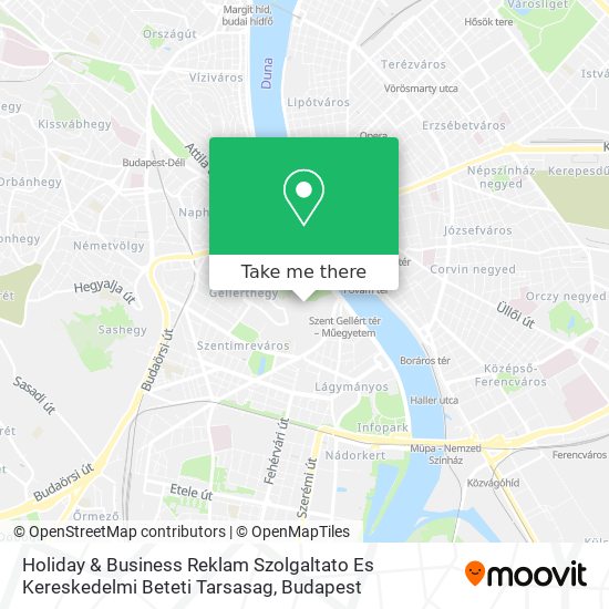 Holiday & Business Reklam Szolgaltato Es Kereskedelmi Beteti Tarsasag map