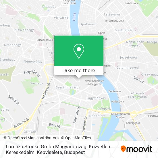 Lorenzo Stocks Gmbh Magyarorszagi Kozvetlen Kereskedelmi Kepviselete map