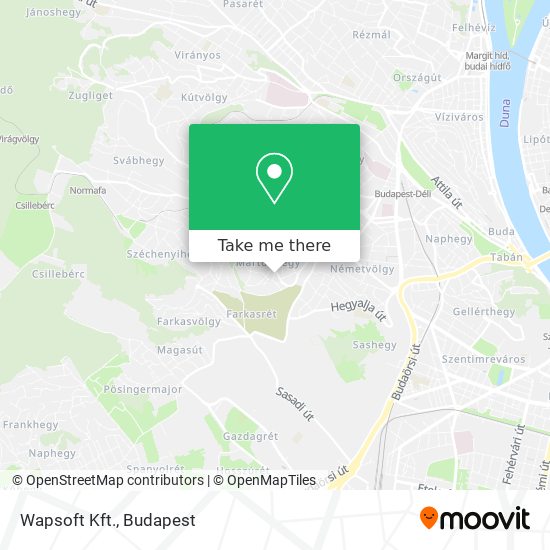 Wapsoft Kft. map