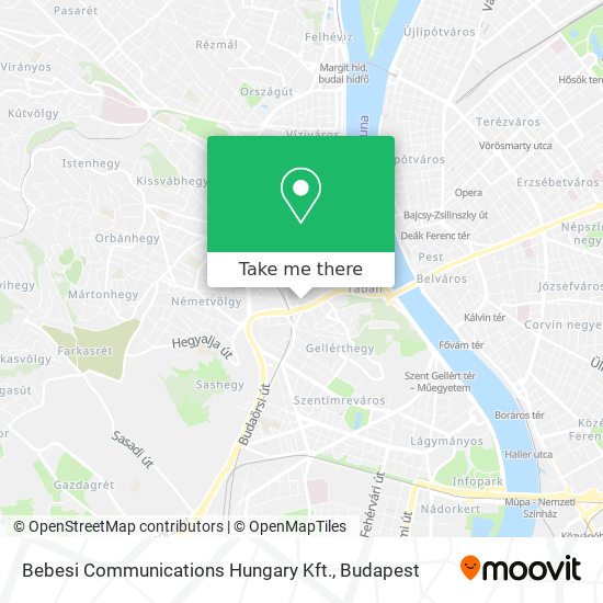 Bebesi Communications Hungary Kft. map