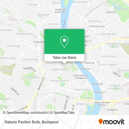 Raketa Pavilon Bufe map