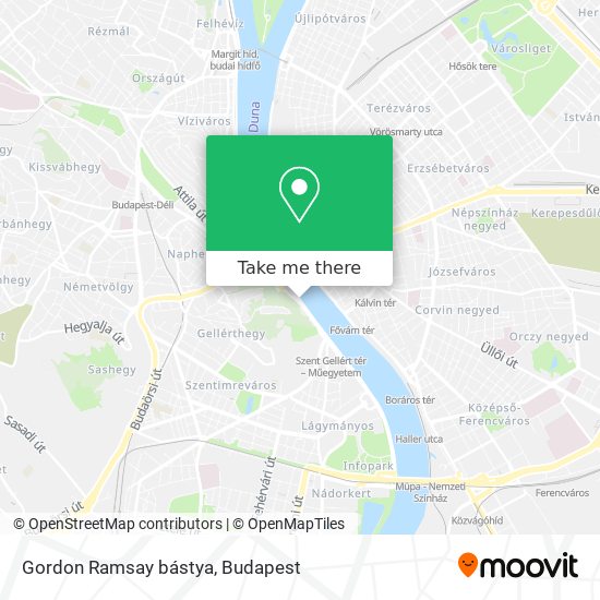 Gordon Ramsay bástya map