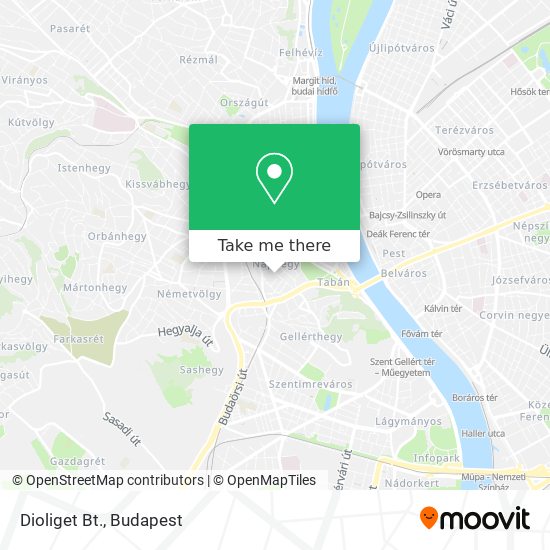 Dioliget Bt. map