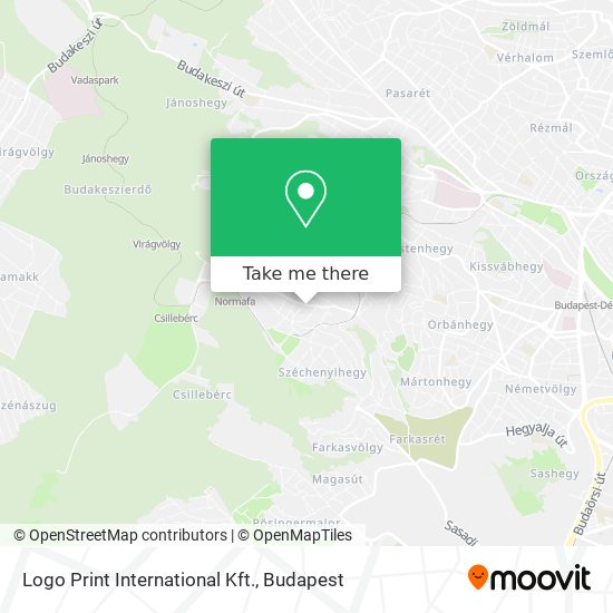 Logo Print International Kft. map