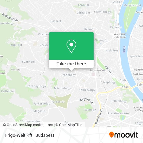Frigo-Welt Kft. map