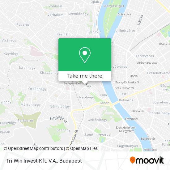 Tri-Win Invest Kft. V.A. map