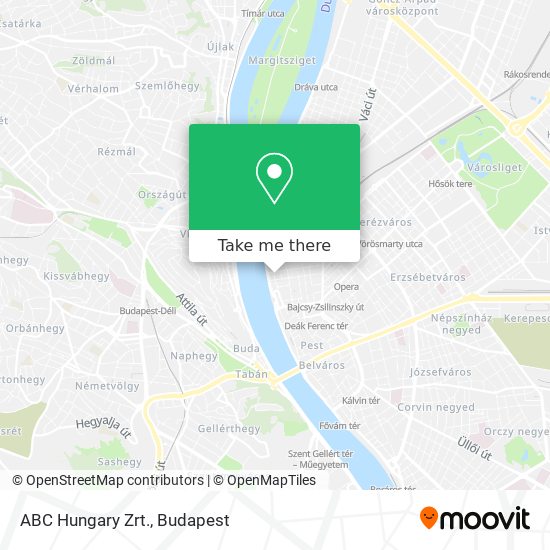ABC Hungary Zrt. map