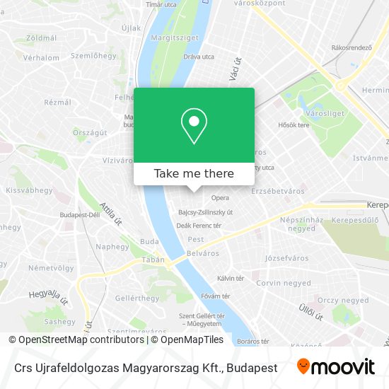 Crs Ujrafeldolgozas Magyarorszag Kft. map