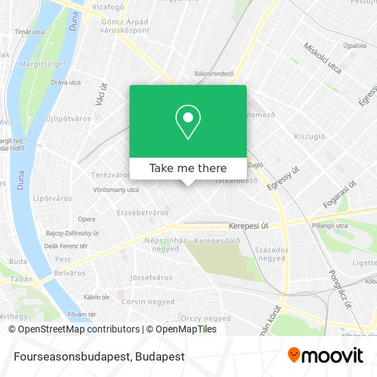 Fourseasonsbudapest map