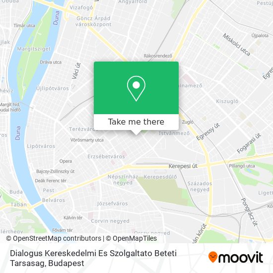 Dialogus Kereskedelmi Es Szolgaltato Beteti Tarsasag map