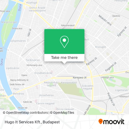 Hugo It Services Kft. map