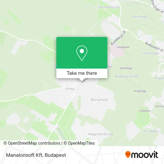 Manalonsoft Kft map
