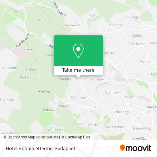 Hotel Bobbio étterme map