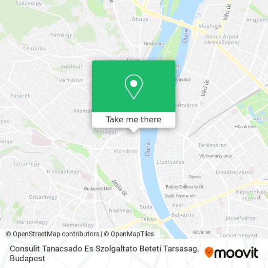 Consulit Tanacsado Es Szolgaltato Beteti Tarsasag map