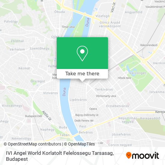 IVI Angel World Korlatolt Felelossegu Tarsasag map