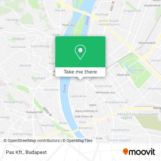 Pas Kft. map