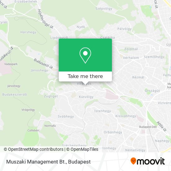 Muszaki Management Bt. map