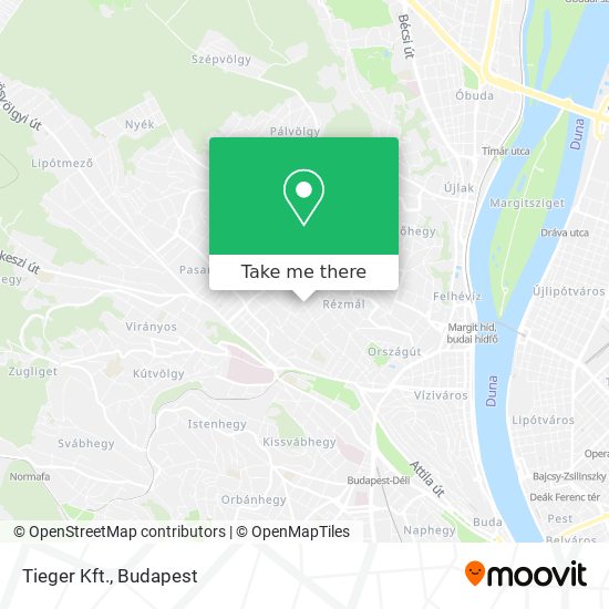 Tieger Kft. map