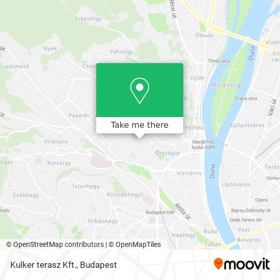 Kulker terasz Kft. map