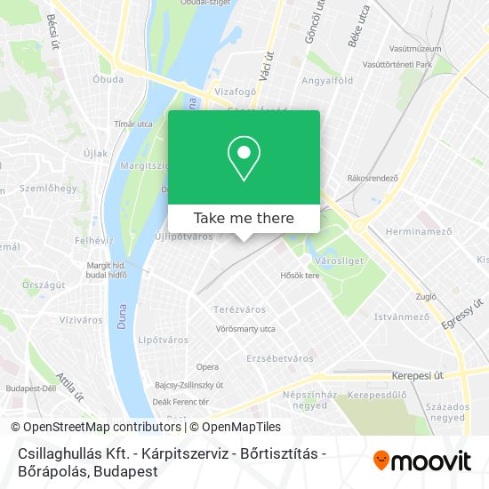 Csillaghullás Kft. - Kárpitszerviz - Bőrtisztítás - Bőrápolás map