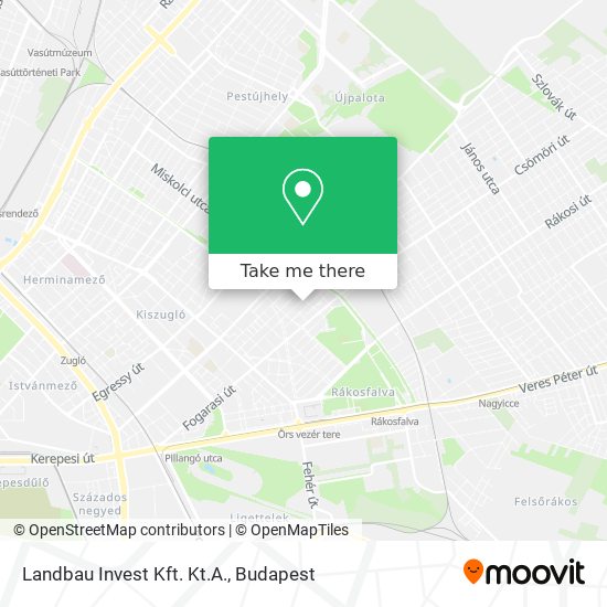 Landbau Invest Kft. Kt.A. map