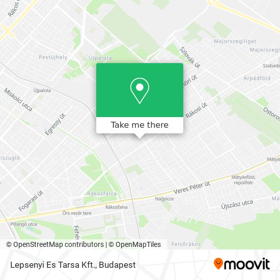 Lepsenyi Es Tarsa Kft. map