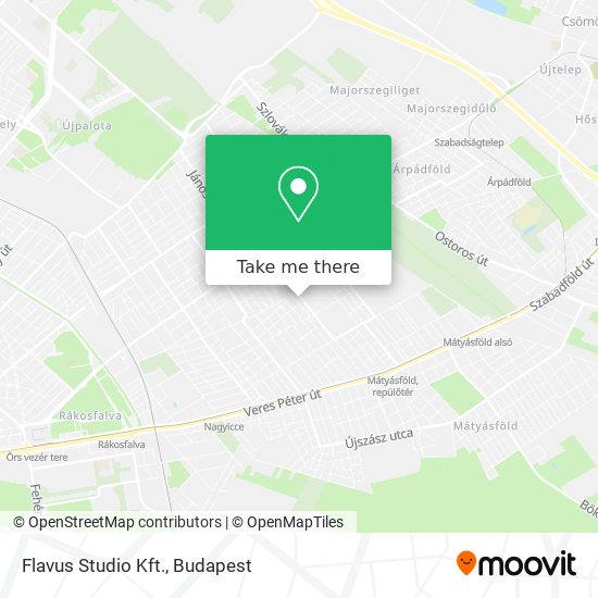 Flavus Studio Kft. map