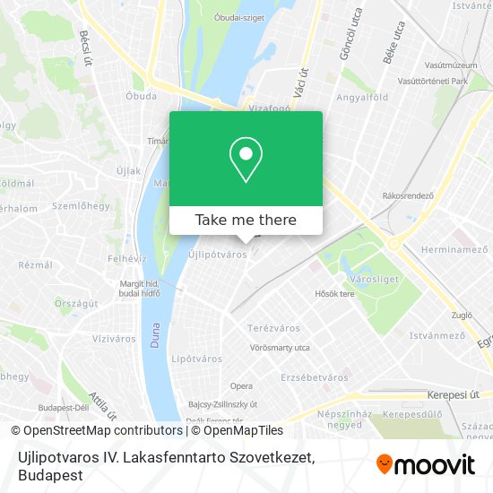 Ujlipotvaros IV. Lakasfenntarto Szovetkezet map